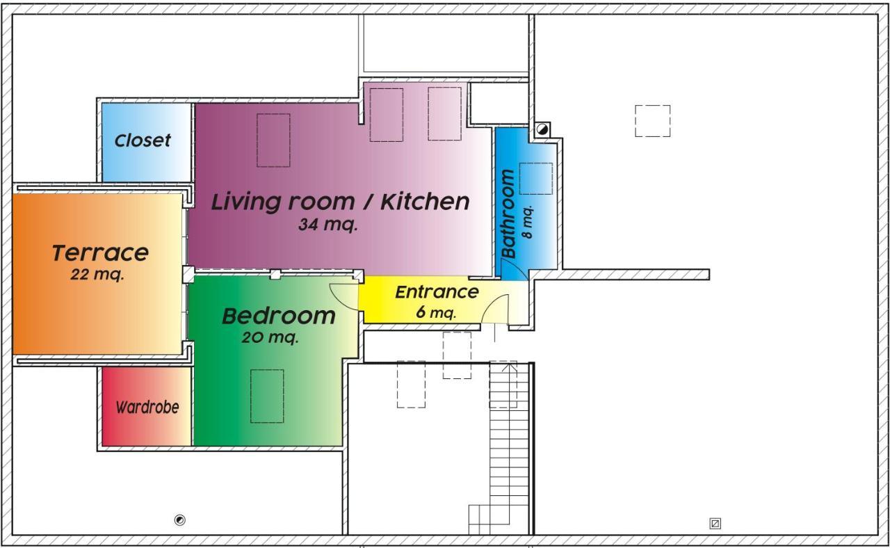 Loft 29 Mansardato Con Ampio Terrazzo Bussoleno Dış mekan fotoğraf