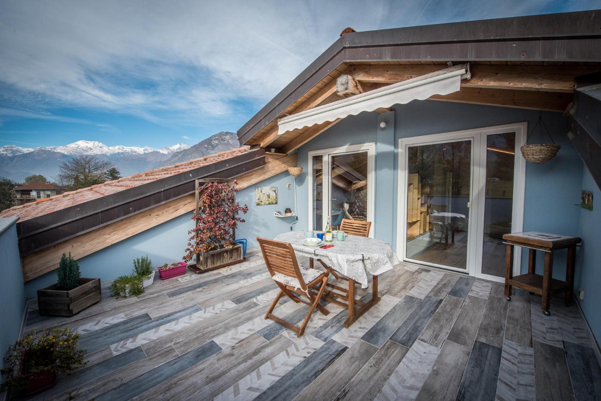Loft 29 Mansardato Con Ampio Terrazzo Bussoleno Dış mekan fotoğraf
